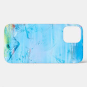 背景アート抽象芸術水彩 Case-Mate iPhoneケース (裏面 (横))