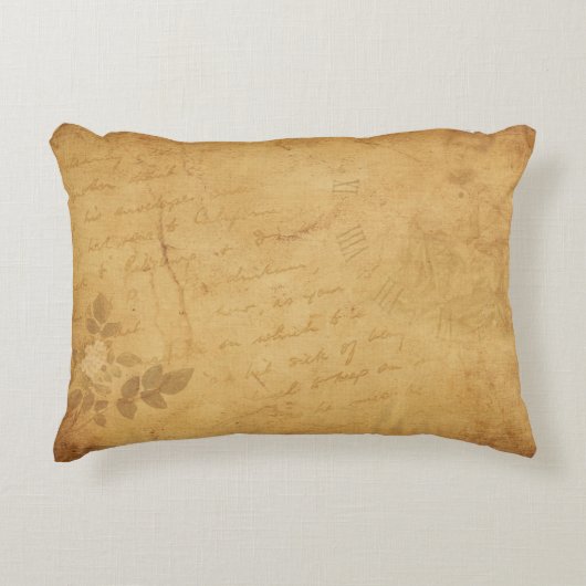 背景イメージ書の花 アクセントクッション (正面)