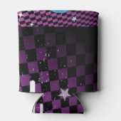 背景グランジ 缶クーラー (裏面)