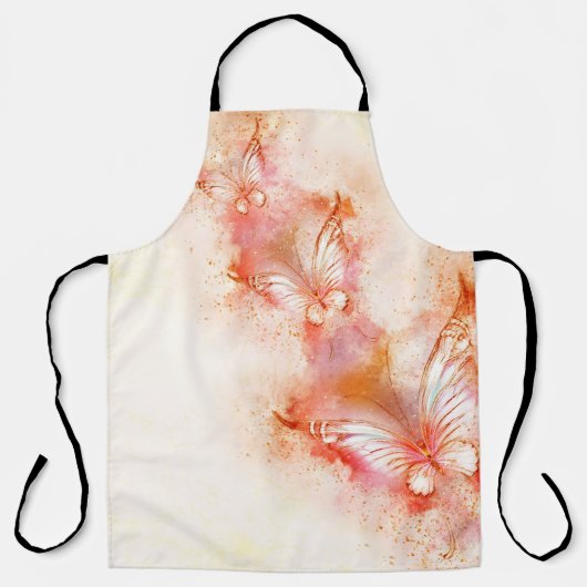 背景スクラップブック作り紙 エプロン (正面)