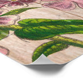 背景スクラップブック作り紙 ポスター (角)