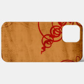背景スクラップブック作り紙 Case-Mate iPhoneケース (裏面 (横))