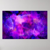 背景テクスチャテンプレート紫 ポスター (正面)