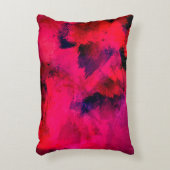 背景テクスチャテンプレート赤 アクセントクッション (正面(垂直))