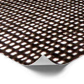 背景テクスチャデザイン布 ポスター (角)