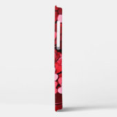 背景テクスチャハート(赤) Case-Mate iPhoneケース (裏面 / 左)