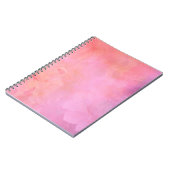 背景テクスチャ構造ピンク ノートブック (左側)