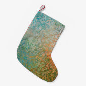 背景テクスチャ構造 スモールクリスマスストッキング (正面 (吊り時))