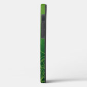 背景テクスチャ緑（黄） Case-Mate iPhoneケース (裏面 / 左)