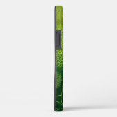 背景テクスチャ緑（黄） Case-Mate iPhoneケース (裏面 / 右)
