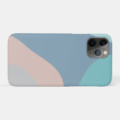 背景パターンパステルカラー壁紙の水色 Case-Mate iPhoneケース (裏面(横))