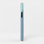 背景パターンパステルカラー壁紙の水色 Case-Mate iPhoneケース (裏面/右)
