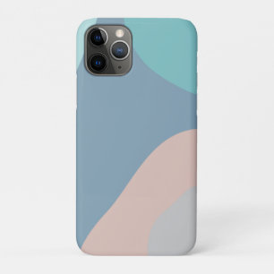 背景パターンパステルカラー壁紙の水色 iPhone 11 PROケース
