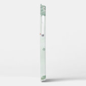背景パターン葉テクスチャ Case-Mate iPhoneケース (裏面 / 左)