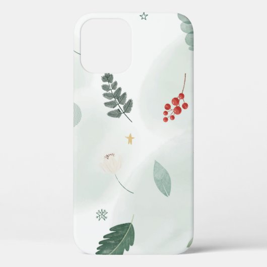 背景パターン葉テクスチャ Case-Mate iPhoneケース (裏面)