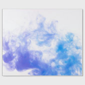 背景パタ絵を描ーンの煙のインク ラッピングペーパー (フラット)