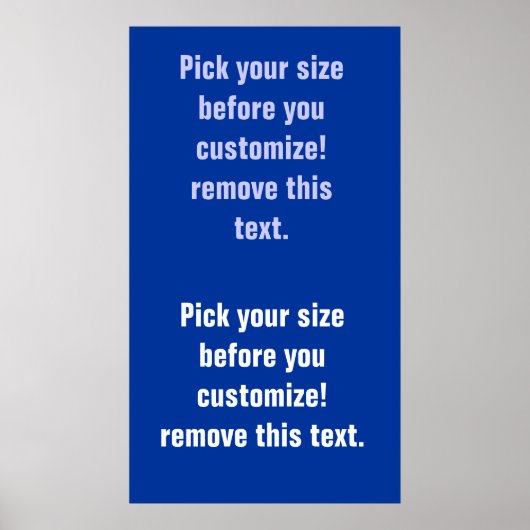 背景ポスターブランクの大きい部分から小さい部分までノートを参照 ポスター (正面)