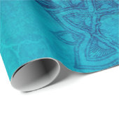 背景マンダラグランジテクスチャ ラッピングペーパー (ロールコーナー)