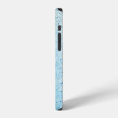 背景マンダラ・グランジパターン iPhoneケース (左側面)