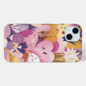 背景ミニマリストアートガーリー Case-Mate iPhoneケース (裏面 (横))