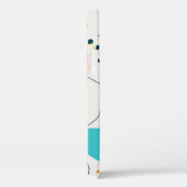 背景モダンを走り書きします。トレンディー幾何学円 Case-Mate iPhoneケース (裏面 / 右)