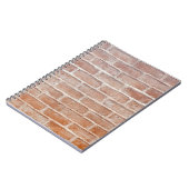 背景レンガの壁のテクスチャの抽象イメージ, ag ノートブック (左側)