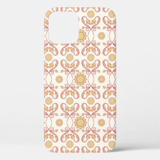 背景ヴィンテージの花。シームレスな花柄 Case-Mate iPhoneケース (裏面)