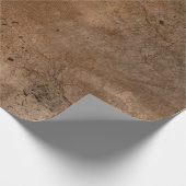 背景ヴィンテージグランジスクラッチ ラッピングペーパー (角)