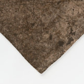 背景ヴィンテージスクグランジラッチ フリースブランケット (角)