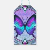 背景付き昇華蝶 ギフトタグ (裏面)