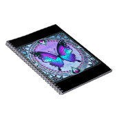 背景付き昇華蝶 ノートブック (右側)