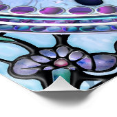 背景付き昇華蝶 ポスター (コーナー)