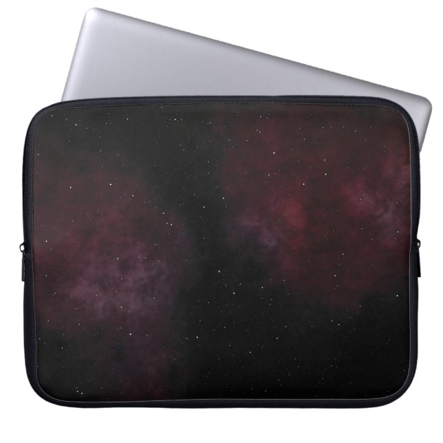 背景宇宙宇宙銀河系 ラップトップスリーブ (正面)