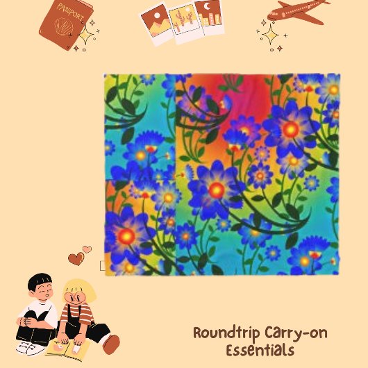 背景抽象芸術カラフルデザインフリースブランケット フリースブランケット