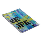 背景抽象芸術グラフィティ ノートブック (右側)