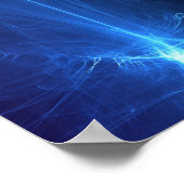 背景抽象芸術ライト ポスター (角)