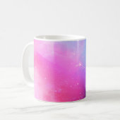 背景抽象芸術未来 コーヒーマグカップ (正面左)