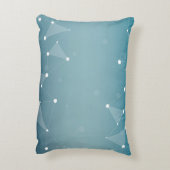 背景抽象芸術線 アクセントクッション (裏面(縦))