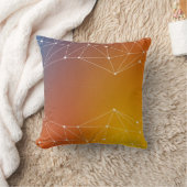 背景抽象芸術線 クッション (ブランケット)