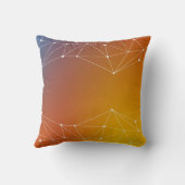 背景抽象芸術線 クッション (裏面)