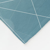 背景抽象芸術線 フリースブランケット (角)