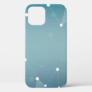 背景抽象芸術線 iPhone 12ケース