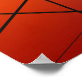 背景抽象芸術行 ポスター (角)