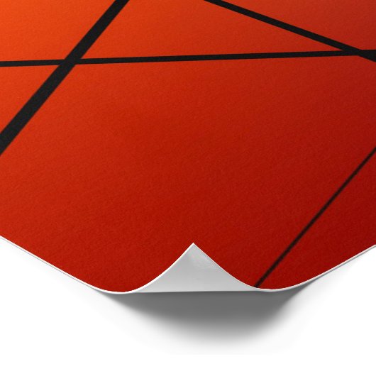 背景抽象芸術行 ポスター (角)