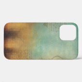 背景曼荼羅の文字グランジ Case-Mate iPhoneケース (裏面 (横))