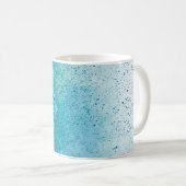 背景曼荼羅グランジ図 コーヒーマグカップ (正面右)