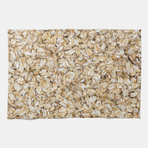 背景構造としてのOatmalマクロ キッチンタオル