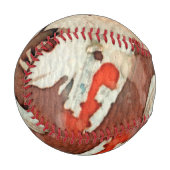 背景水の色5 野球ボール (正面左)