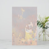 背景水の色8 便箋 (スタンド正面)