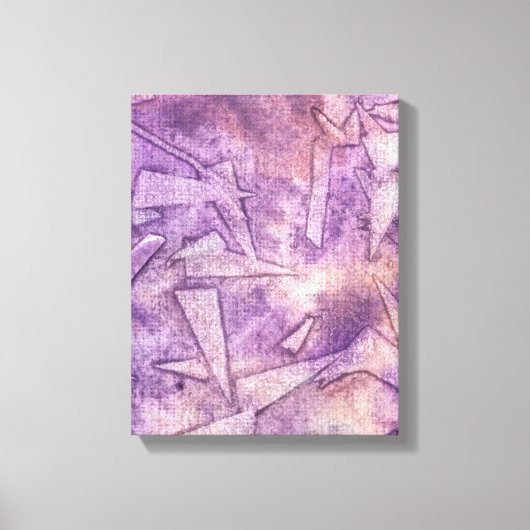 背景水色 キャンバスプリント (正面)